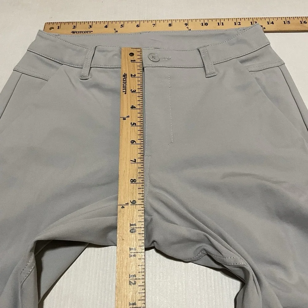 BYLT Premium Basics Everyday Pants Mens 30 X 29 Gray Stretch Performance Golf